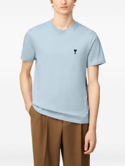 Ami Paris T-shirts and Polos Clear Blue
