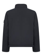 Stone Island Jackets Black padded nylon windbreaker