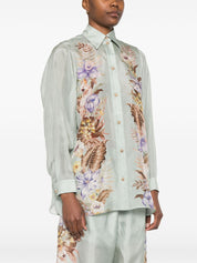 Chemise en soie imprimée Coco de Zimmermann Shirts