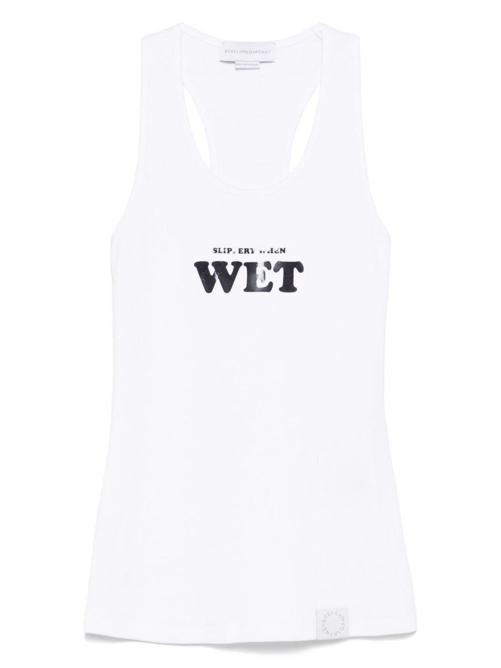 Stella McCartney Top White racerback tank
