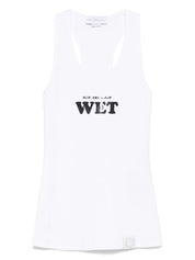 Stella McCartney Top White racerback tank