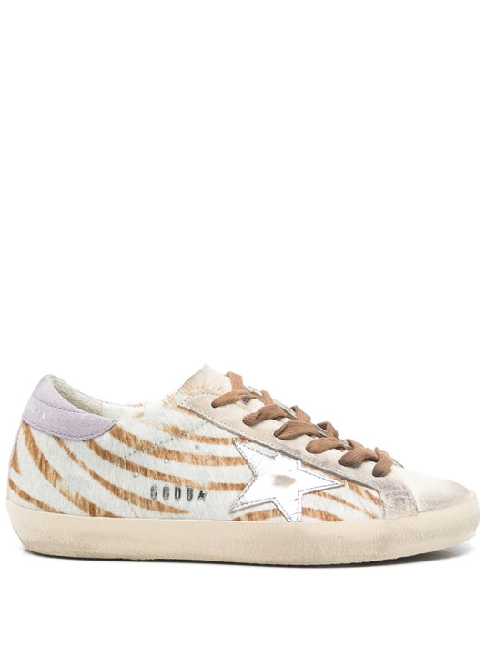 Golden Goose Sneakers — Beige Super-Star Sneakers
