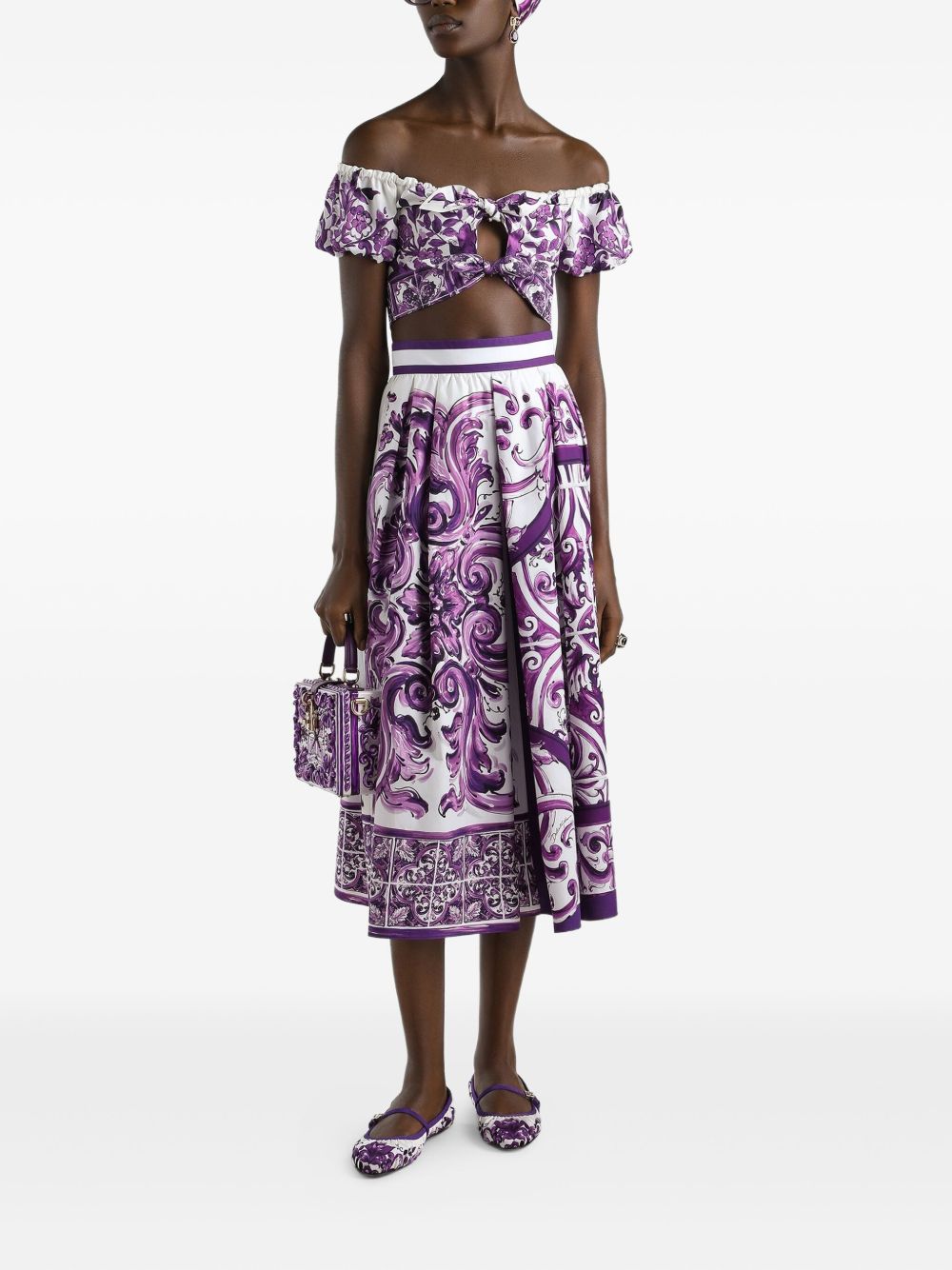Dolce & Gabbana Skirts Purple