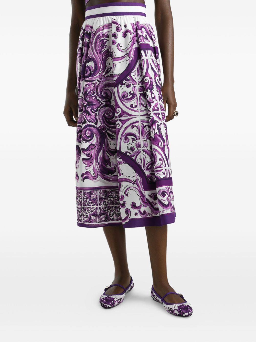 Dolce & Gabbana Skirts Purple