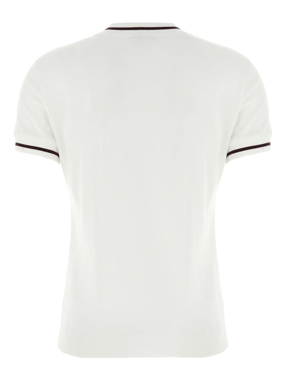 Brunello Cucinelli White Cotton T-Shirt — Women’s Polo Elegance