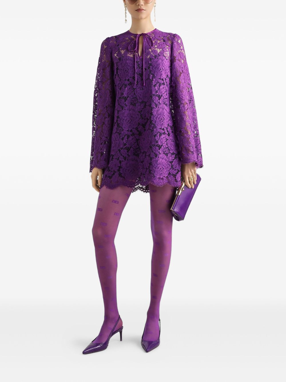 Dolce & Gabbana Dresses Purple