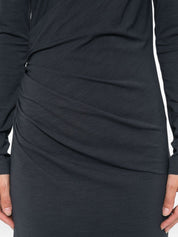 Brunello Cucinelli Dresses Blue wool blend midi dress