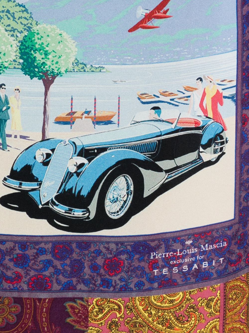 Pierre Louis Mascia Écharpes Marron