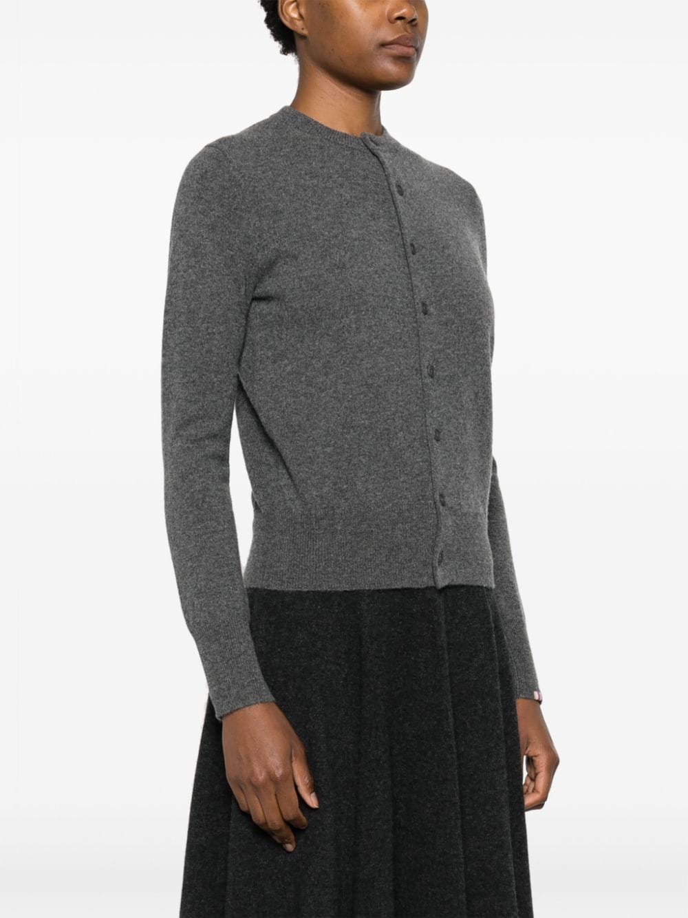 EXTREME CASHMERE Sweaters Grey cashmere cardigan