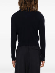 Blue Cashmere Cardigan — Extreme Cashmere Sweater