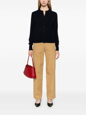 Blue Cashmere Cardigan — Extreme Cashmere Sweater