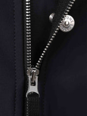 Stone Island Coats Blue cotton zipped hoodie