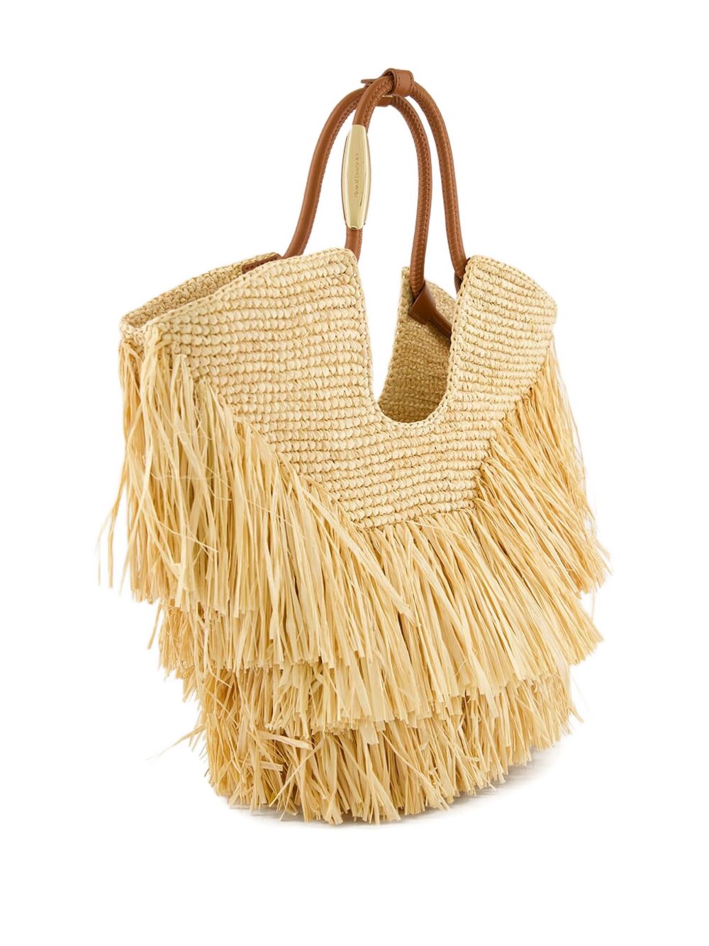 Zimmermann 032C Bags.. Beige raffia tote