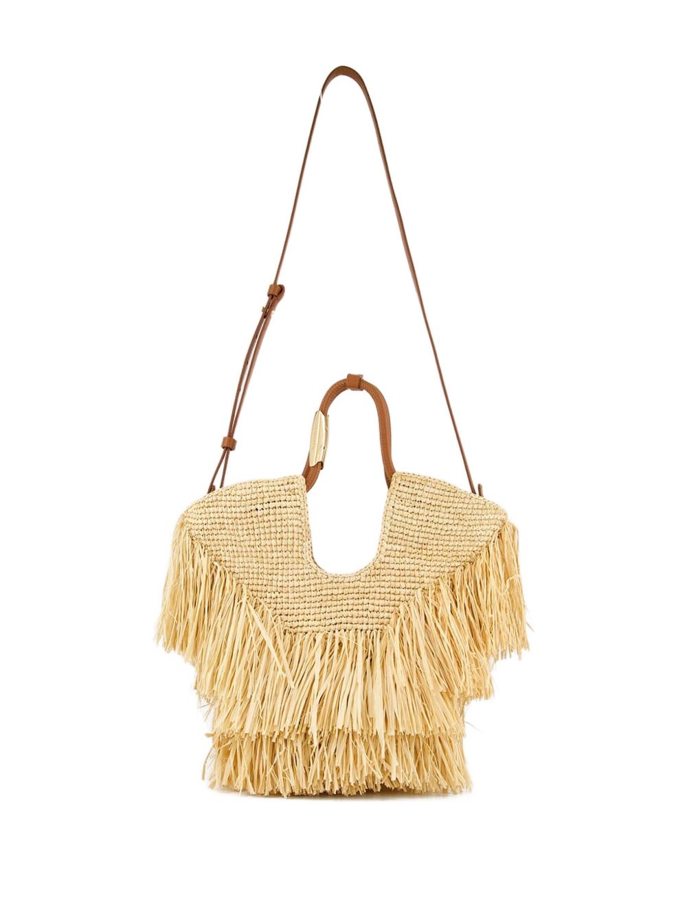 Zimmermann 032C Bags.. Beige raffia tote