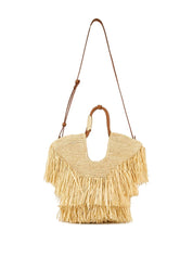 Zimmermann 032C Bags.. Beige raffia tote