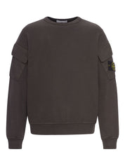 Suéteres Stone Island grises