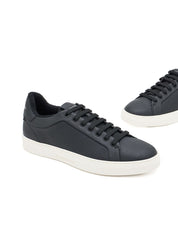 Emporio Armani Exclusive Sneakers — Black Leather