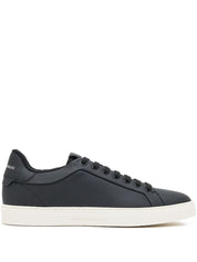 Emporio Armani Exclusive Sneakers — Black Leather
