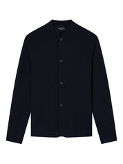 Emporio Armani 032C Jackets Blue knitted texture