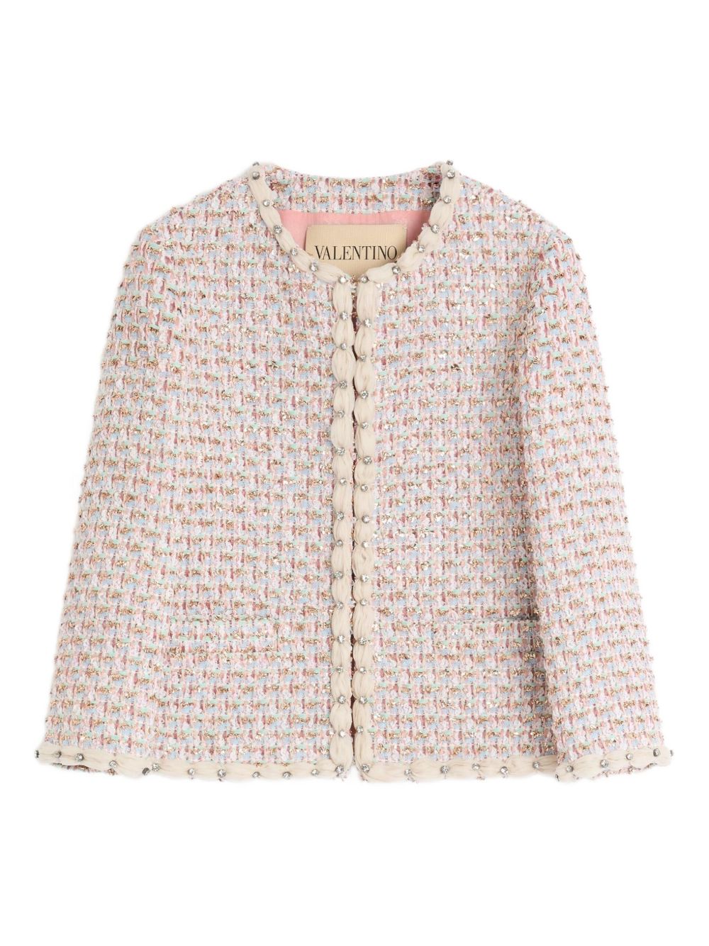 Valentino Jackets MultiColour tweed short jacket