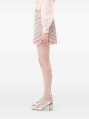 Jupes Valentino en tweed multicolore