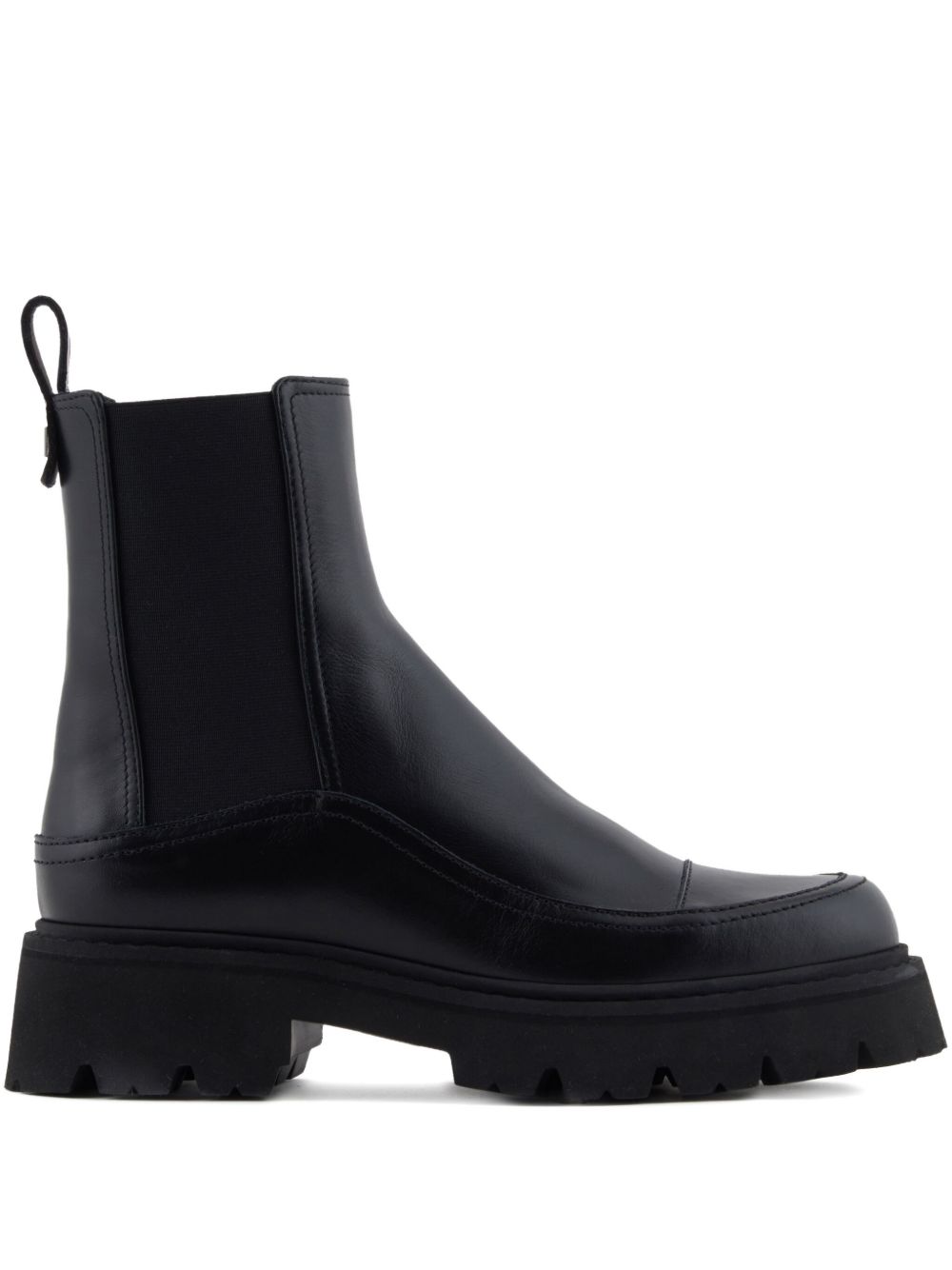 Bottes noires EMPORIO ARMANI EXCLUSIVE