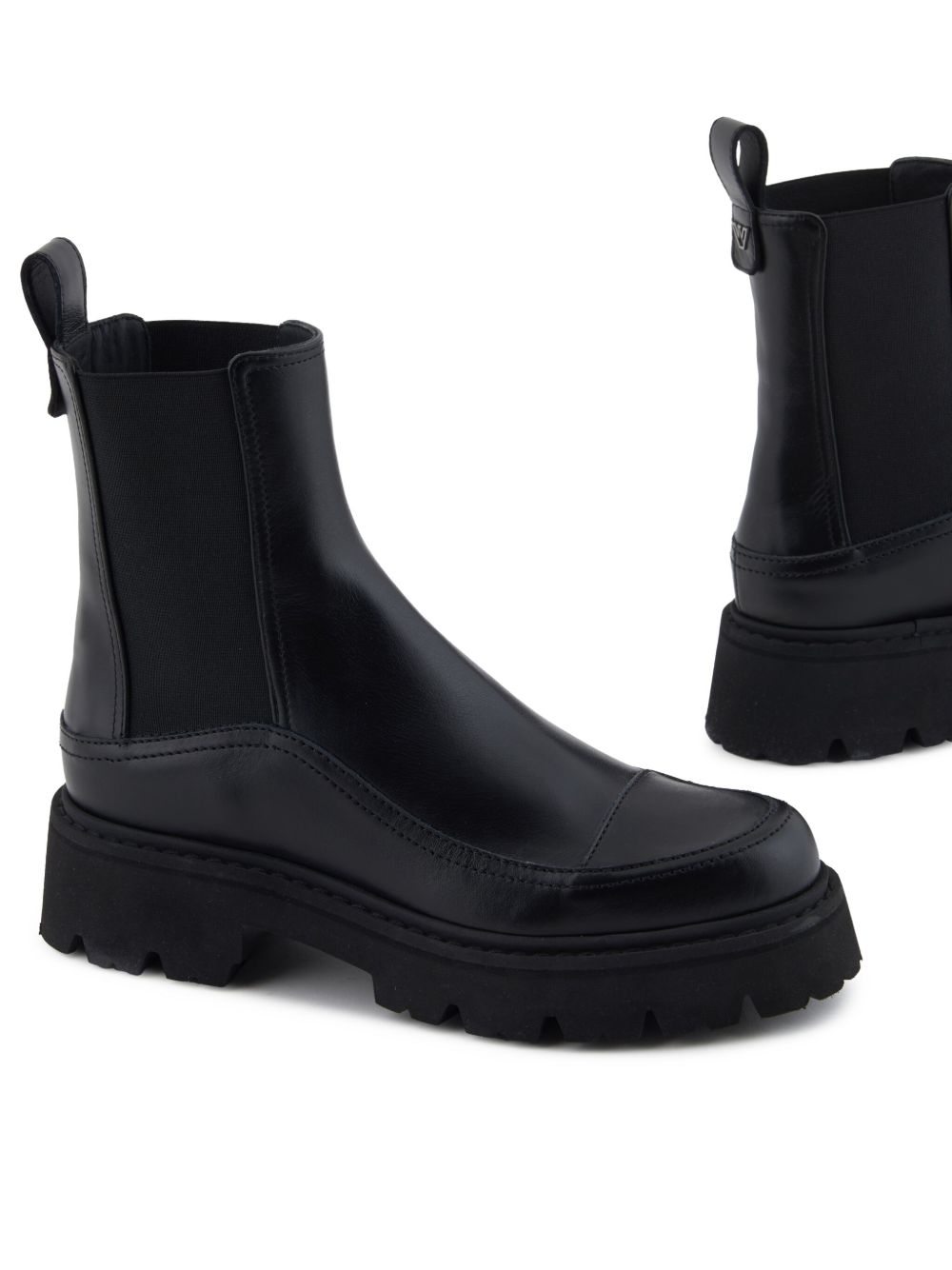 Bottes noires EMPORIO ARMANI EXCLUSIVE