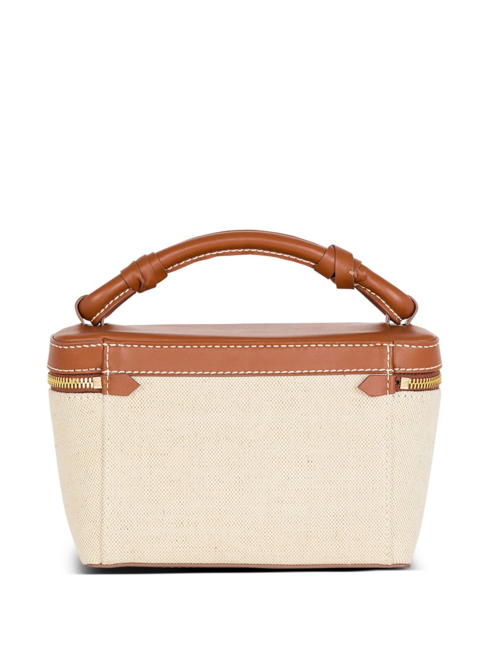 Balmain Bags.. Leather Brown vanity case