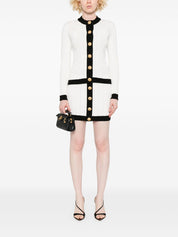 Balmain Skirts White knitted mini