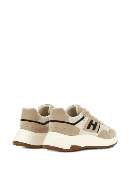 HOGAN PRE Sneakers Beige — Hyperlight Leather Comfort