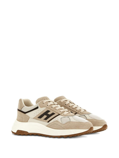 HOGAN PRE Sneakers Beige — Hyperlight Leather Comfort
