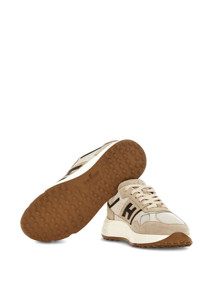 HOGAN PRE Sneakers Beige — Hyperlight Leather Comfort