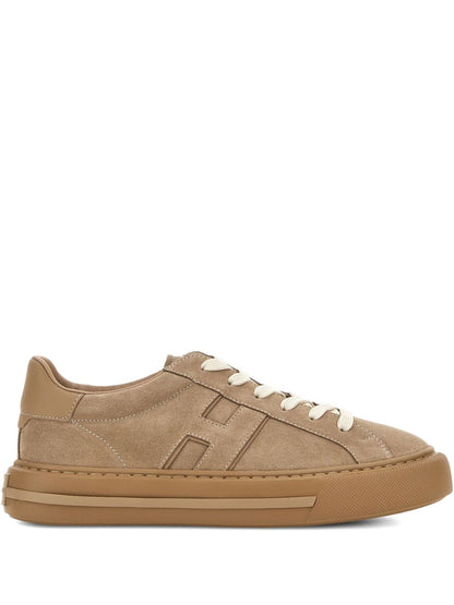 HOGAN PRE Beige Sneakers — Refined Comfort for Men