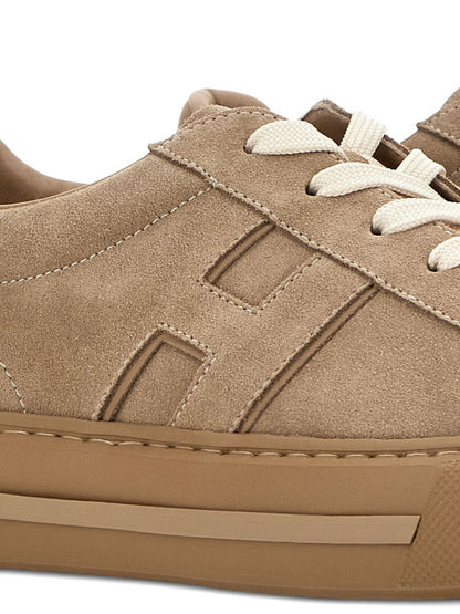 HOGAN PRE Beige Sneakers — Refined Comfort for Men