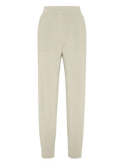 Brunello Cucinelli Trousers in Beige Cashmere