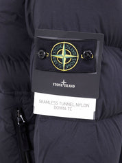 Stone Island Coats Black padded bomber jacket