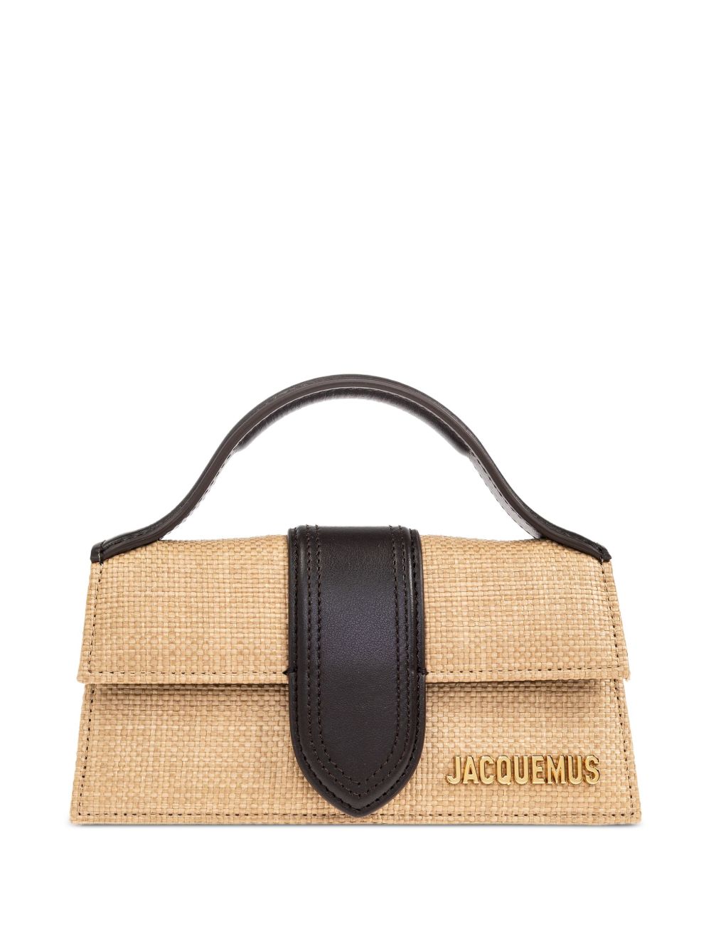 Sacs Jacquemus. Sac à main beige Le Bambino
