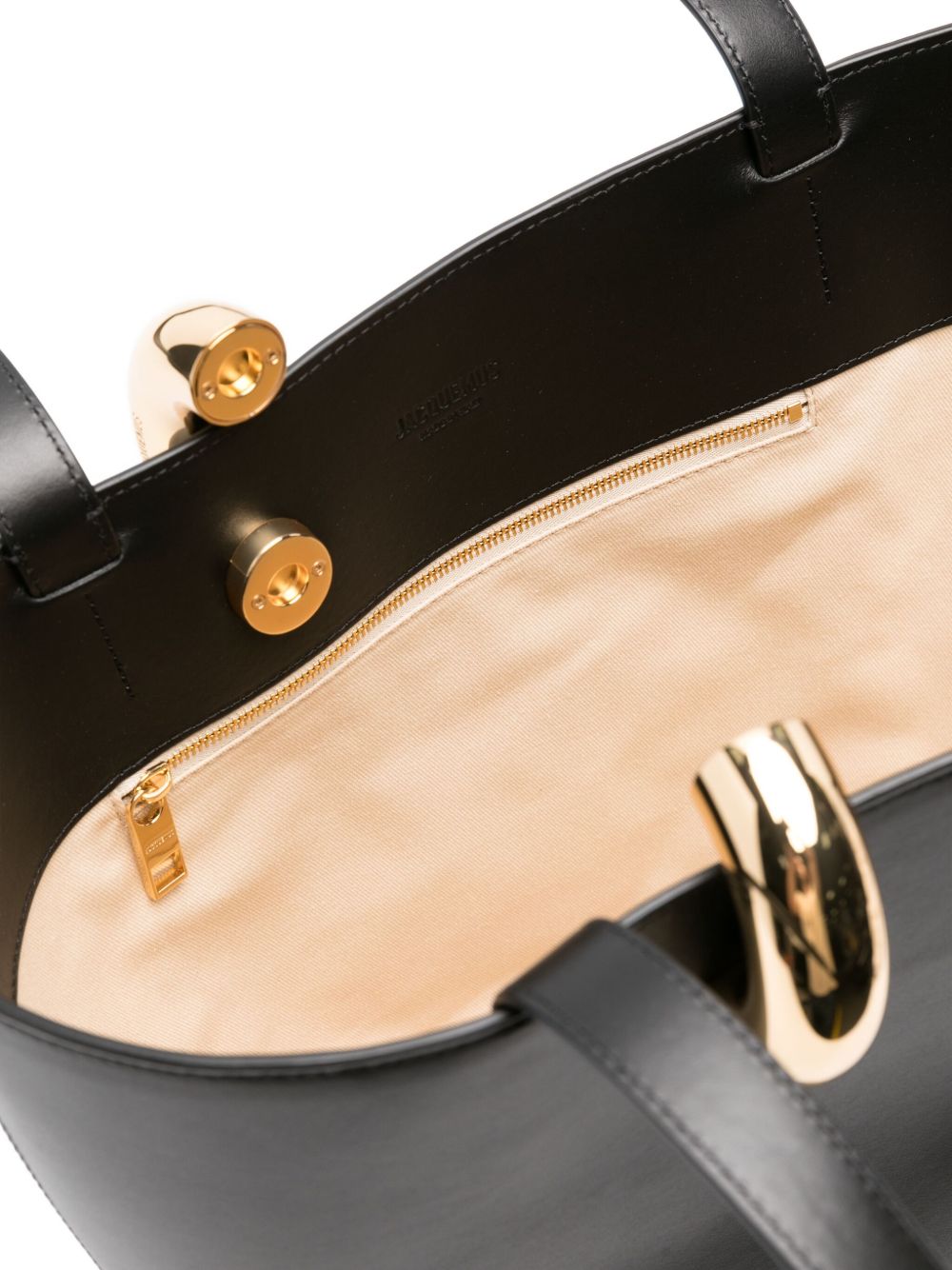 Jacquemus Bags Black Le Bambola Moyen bucket bag