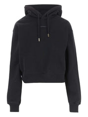 Jacquemus Le Hoodie Gros Grain sweater in black cotton