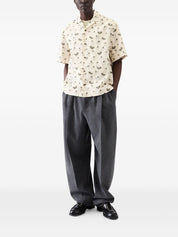 Jacquemus Shirts Beige floral print