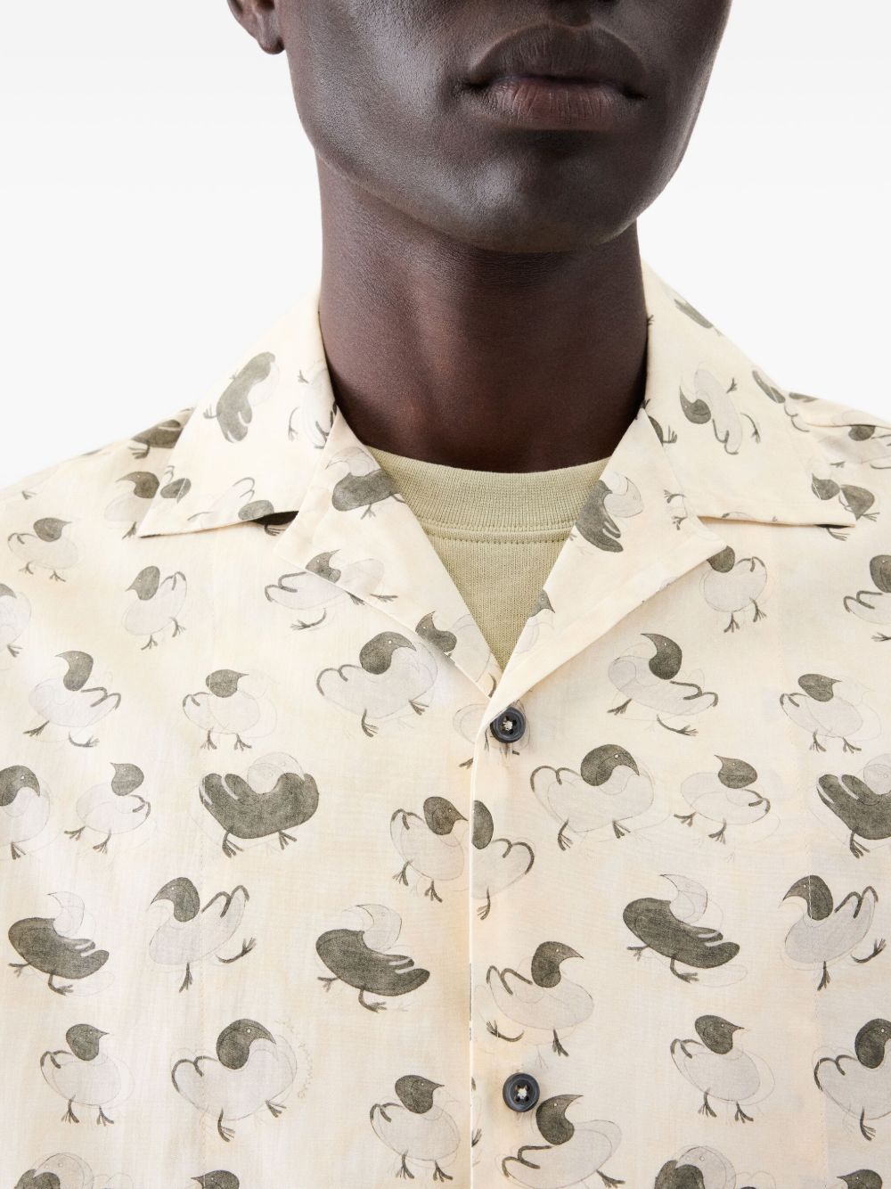 Jacquemus Shirts Beige floral print