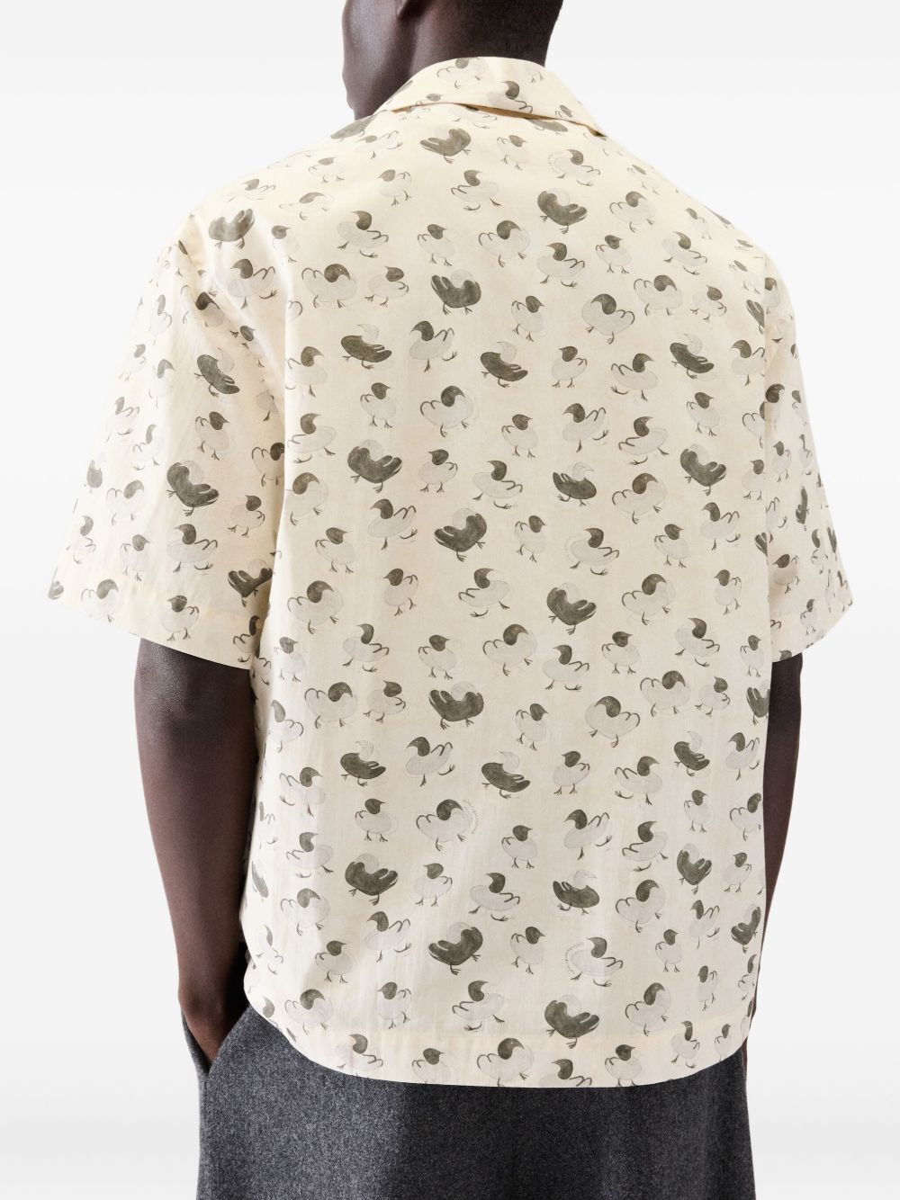 Jacquemus Shirts Beige floral print