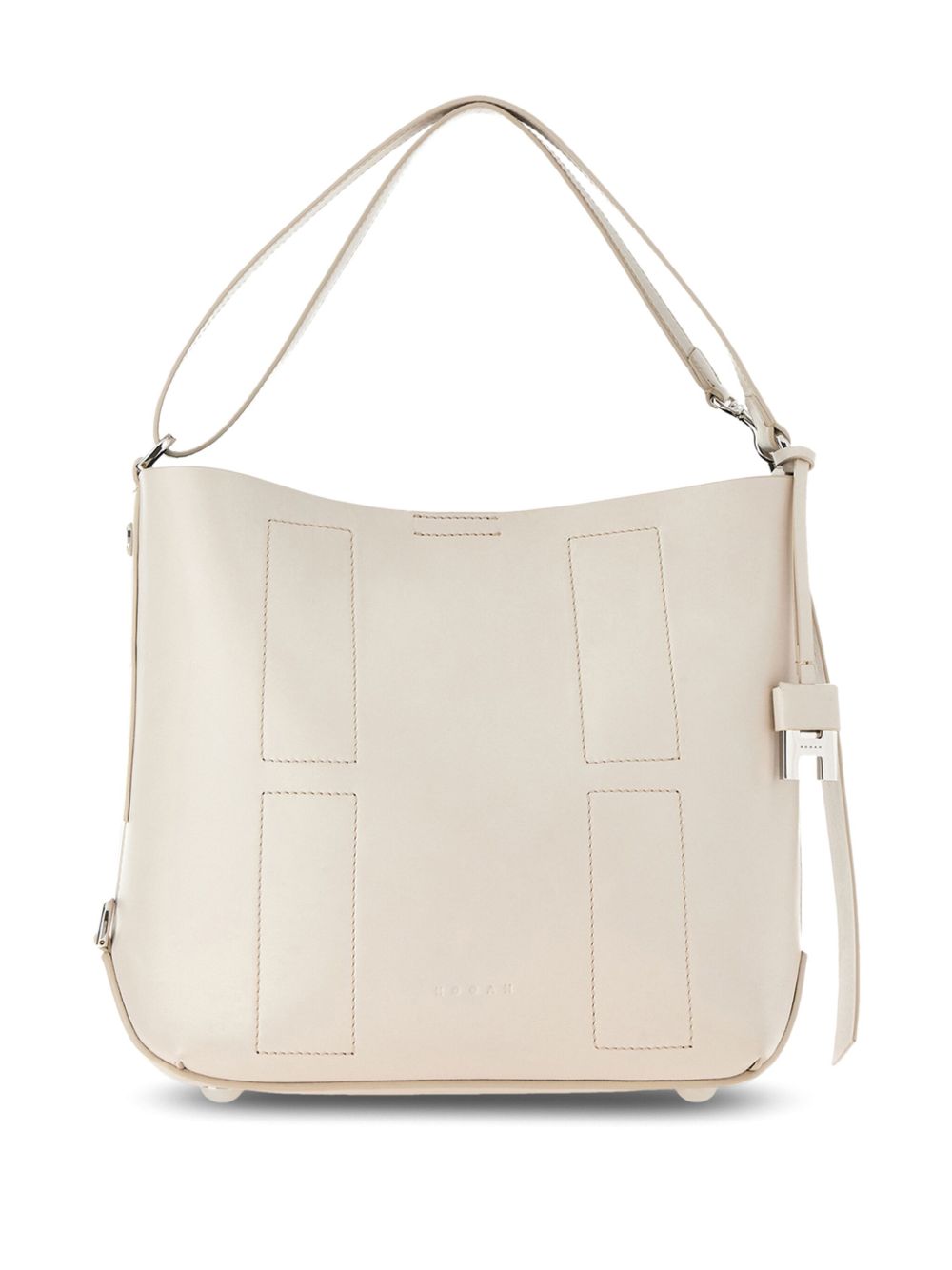 Hogan Pre Hocket Hobo Bag in Brown Leather — Shoulder Elegance