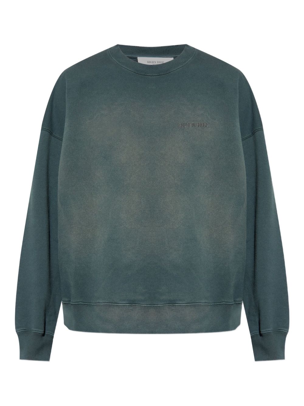 Golden Goose Sweaters Black cotton crewneck
