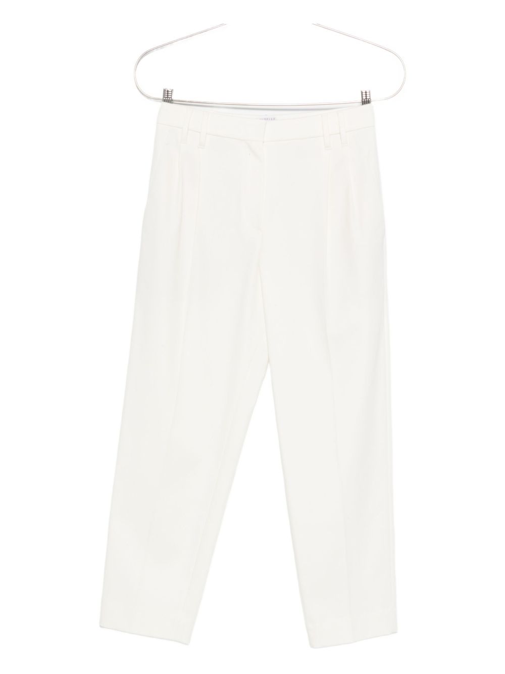 Pantalones Brunello Cucinelli Chino de algodón blanco