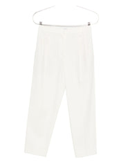 Pantalones Brunello Cucinelli Chino de algodón blanco
