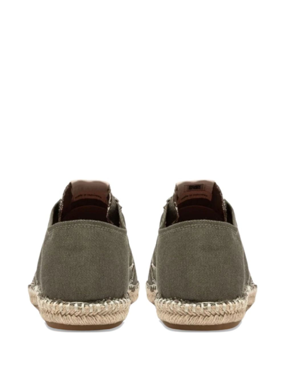 AUTRY Sneakers Green — Canvas Espadrillas for Men