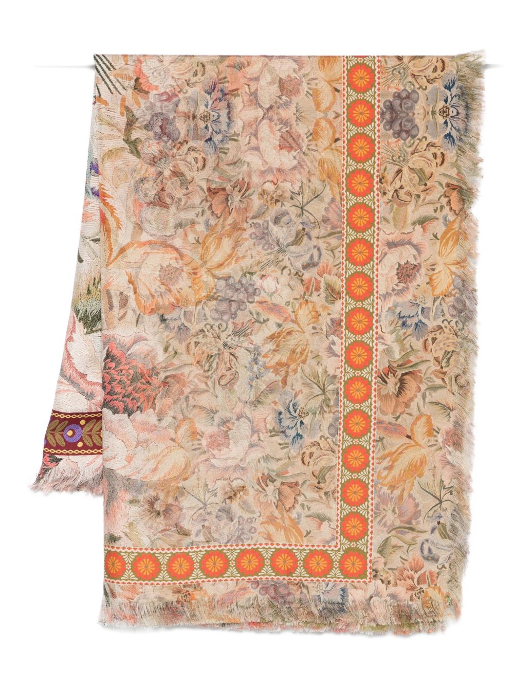 Pierre Louis Mascia Scarfs MultiColour silk floral