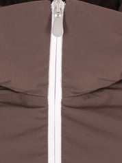 Chaqueta acolchada marrón de Brunello Cucinelli Coats