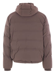 Chaqueta acolchada marrón de Brunello Cucinelli Coats